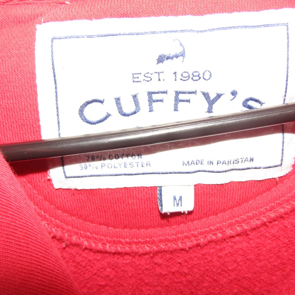 Cuffy’s Cape Cod Red Sweatshirt - Picture 3 of 3
